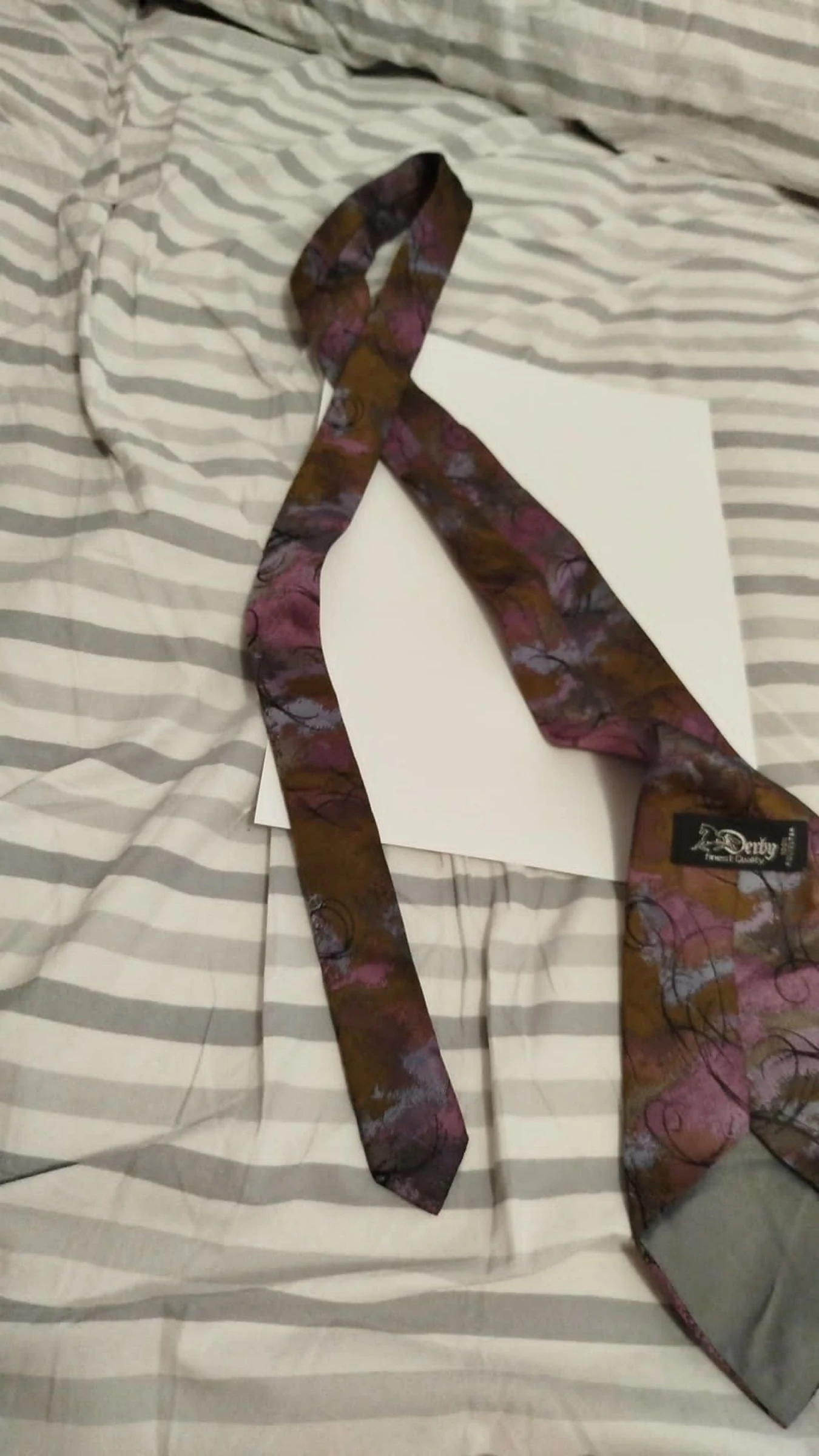 Corbata seda marca derby  – photo 4